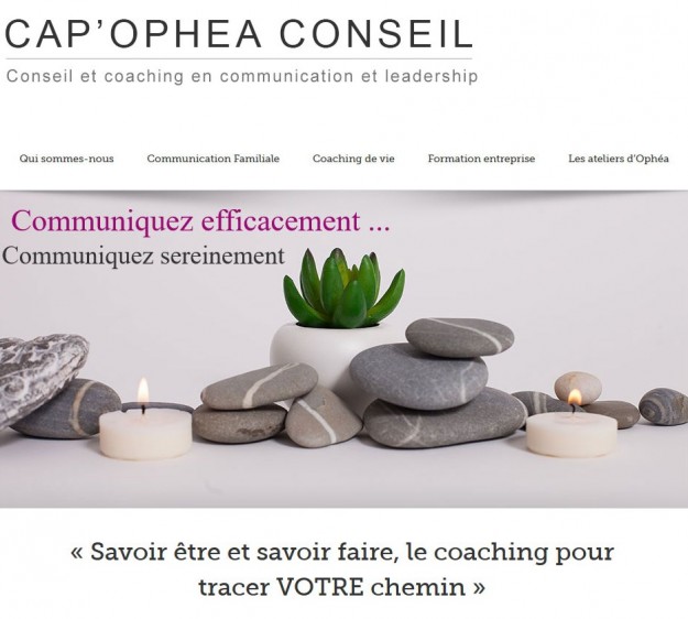 Création site internet LYON cap ophea conseil I coaching de vie coach LYON