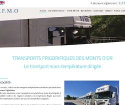 Lyon Creation site internet TFMO Transports Frigorifiques des Monts d'Or